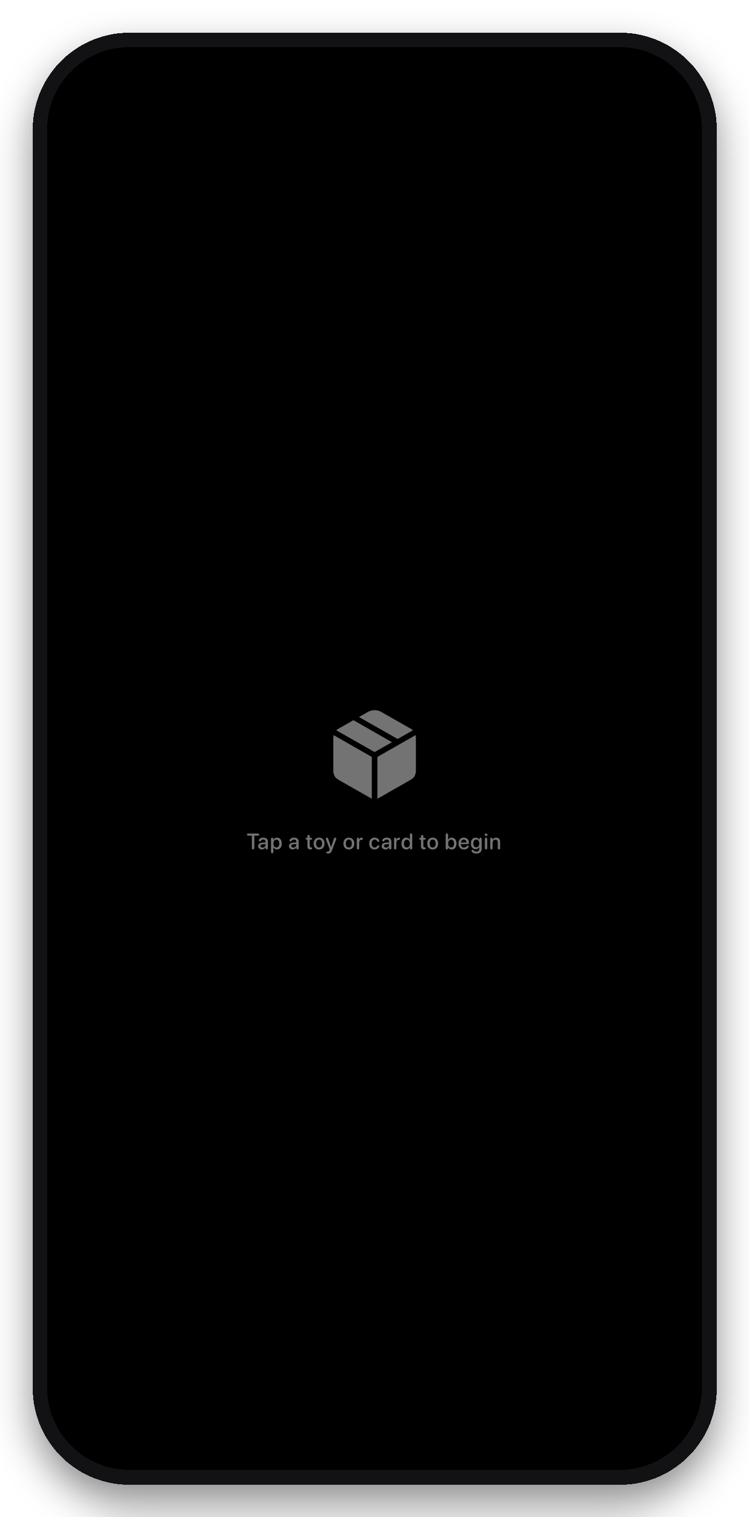 Idle locked screen, waiting for a tap -- also what's on screen while content plays, by default