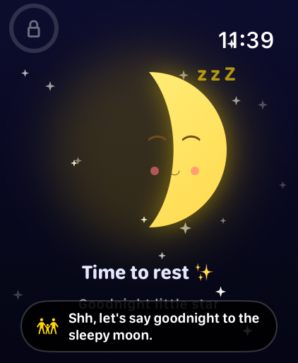 Sleepy Moon Sensory Mode
