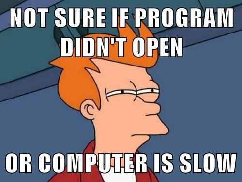 program too slow